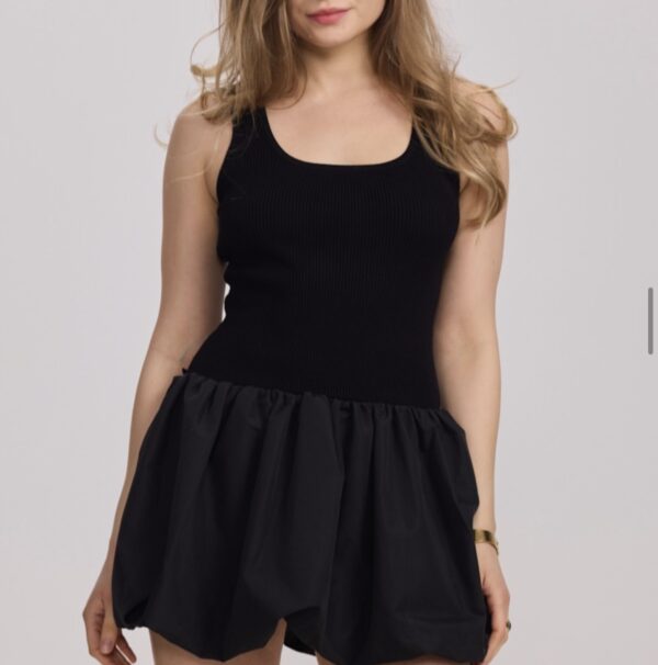 Black Dress with WOW Effect