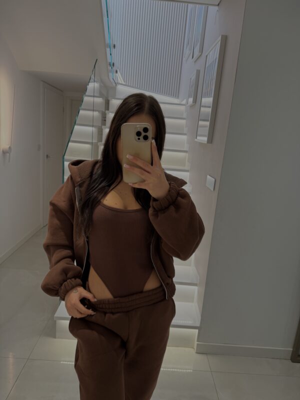 Choco Comfort Set – Three-Piece Brown Set