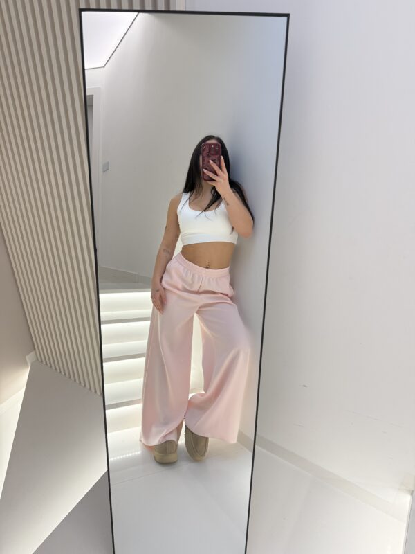 Spodnie Dresowe – Pudrowy Róż