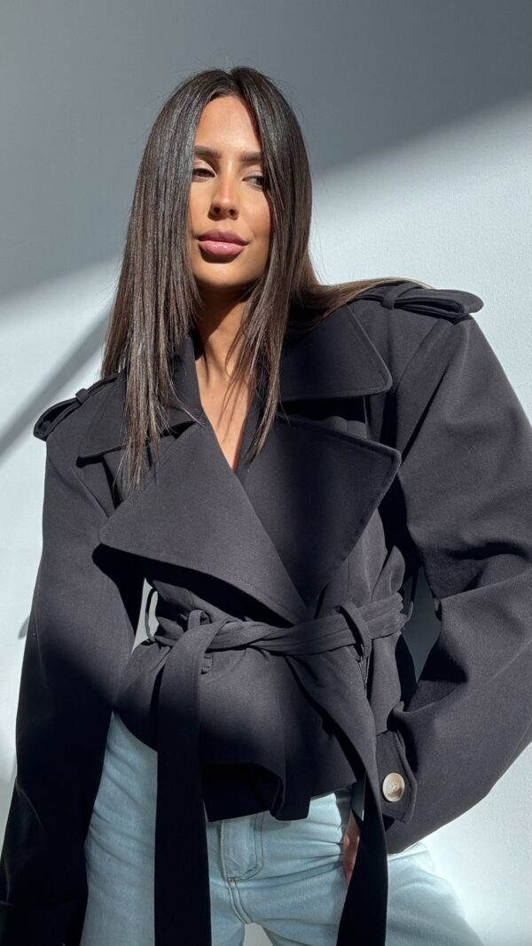 Płaszcz LUMIÉRE – czarny