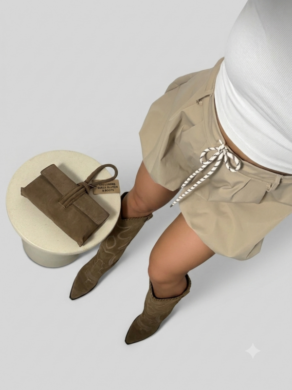 Casual Beige Shorts